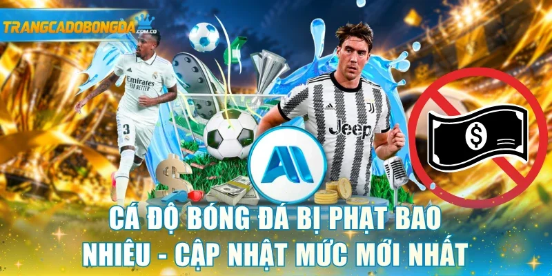 cá độ bóng đá bị phạt bao nhiêu