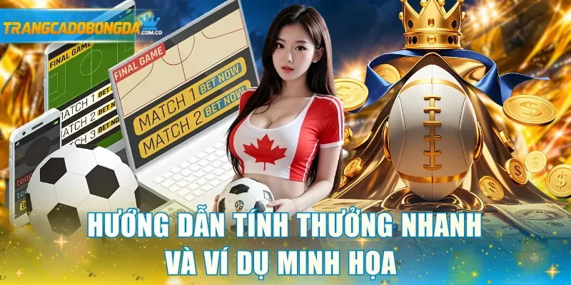 Hướng dẫn tính thưởng nhanh và ví dụ minh họa 