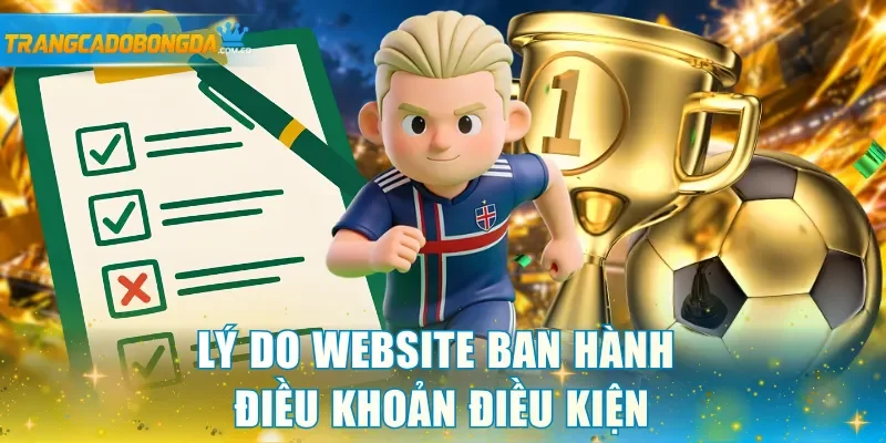 Lý do website ban hành điều khoản điều kiện