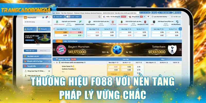 Thương hiệu FO88 với nền tảng pháp lý vững chắc